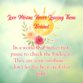 子どもの安全リマインダー ウィンドウサイン (シート3)