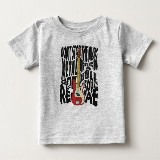 子どもの岩 ベビーTシャツ (正面)