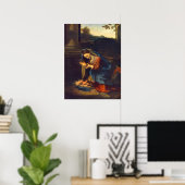 『子どもの崇拝』 ポスター (ホームオフィス)