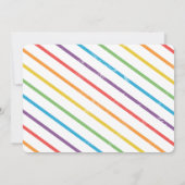 子どもの年齢の誕生日パーティーをバウンスする 招待状 (裏面)