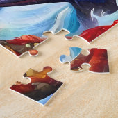 子どもの恐竜 ジグソーパズル (側面)