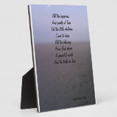 子どもの恵み板 フォトプラーク (側面)