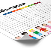 子どもの時刻表 ポスター (角)