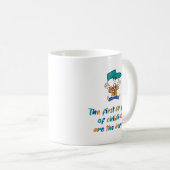 子どもの最初の60年が最も難しい コーヒーマグカップ (正面右)