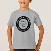 子どもの母の日の贈り物の家族のおもしろい最高の母 Tシャツ (正面)