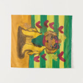 子どもの絵「キッズアート」 タペストリー (正面(横))