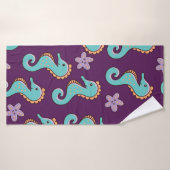 子どもの航海のシームレスなシーウマ  バスタオル (バスタオル)