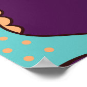 子どもの航海のシームレスなシーウマ ポスター (角)