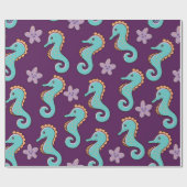 子どもの航海のシームレスなシーウマ  ラッピングペーパー (フラット)