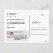 子どもの芸術を形容 シーズンポストカード (裏面)