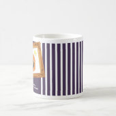 子どもの芸術作品で宝物を作る | カボチャ コーヒーマグカップ (中央)