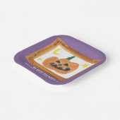 子どもの芸術作品で宝物を作る | カボチャ ペーパープレート (傾斜あり)