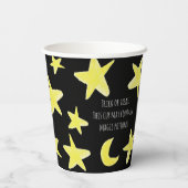 子どもの芸術作品で宝物を作る | ゴースト 紙コップ (裏面)