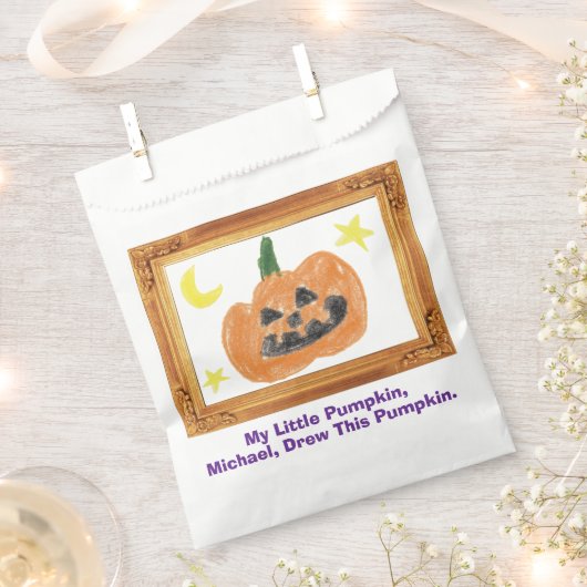 子どもの芸術作品で宝物を作る | マグ フェイバーバッグ (クリップ留めされた状態)