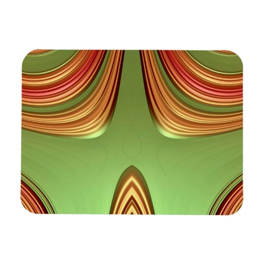 ~子どもの芸術~オリジナルフラクタル~ マグネット (横)