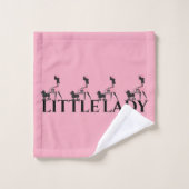 子どもの表情コレクションガール バスタオルセット (ウォッシュタオル)