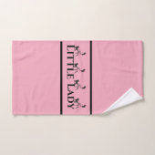 子どもの表情コレクションガール バスタオルセット (ハンドタオル)