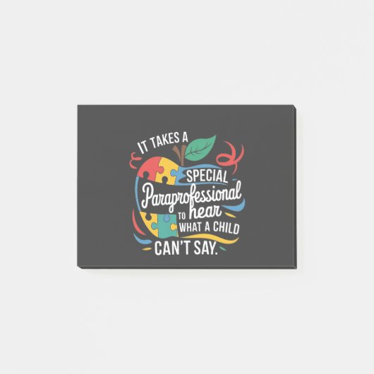 子どもの話を聞くには素人が必要 ポストイット (正面)