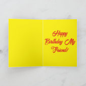 子どもの誕生日カード カード (内部)