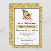 子どもの誕生日パーティー小のまわりにd4 招待状 (正面/裏面)