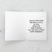 ****子どもの誕生日願い カード (内部)