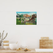 子どもの遊び場の表示 ポスター (キッチン)