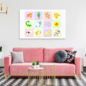子どもの遊び キャンバスプリント (インサイチュ (リビング))