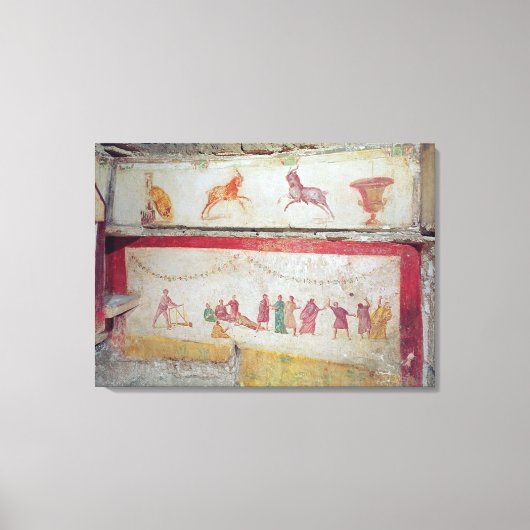 子どもの遊び キャンバスプリント (正面)