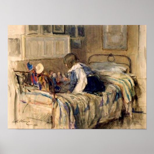 子どもの遊ファインアートポスター ポスター (正面)