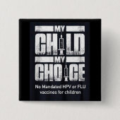 子どもの選択 缶バッジ (正面)