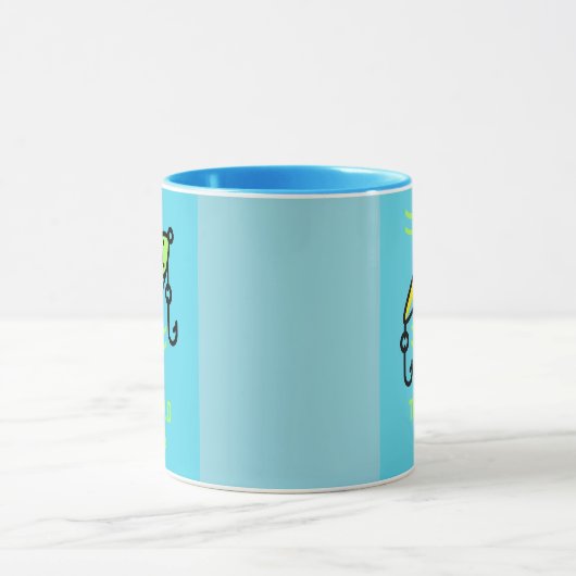 子どもの魚釣り マグカップ (中央)