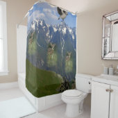 子どもの鹿シャワーカーテン シャワーカーテン (インサイチュ)