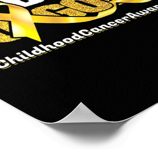 子どもはっきりした時代のがん認識度動機となる ポスター (角)