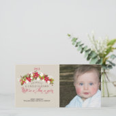 子どもはクリスマス生まれだ シーズンカード (スタンド正面)