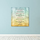 子どもはチャンピオンに値する キャンバスプリント (インサイチュ (ウッドフロア))