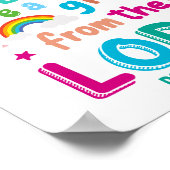 子どもは主からの賜物である（青） ポスター (角)