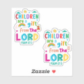子どもは主からの贈り物カスタム» シール (シート)