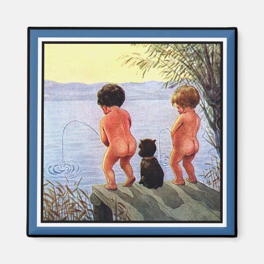 子どもは子どもになる マグネット (正面)