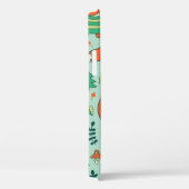 子どもは子狐とシームレスに。子おもしろいども Case-Mate iPhoneケース (裏面 / 右)