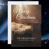 子どもは我々にとって宗教的生まれなクリスマスだ シーズンカード