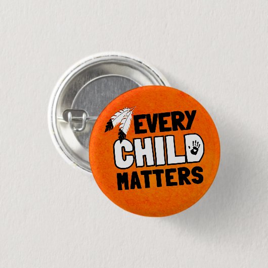 子どもは皆大事 缶バッジ (正面&裏面)