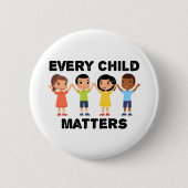 子どもは皆大事 缶バッジ (正面)