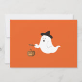 子どもほど怖くないハロウィーンの衣装パーティー 招待状 (裏面)