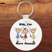 子どもをもっと休ませる キーホルダー (正面)