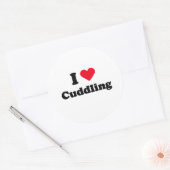 子どもを抱くのが好きだ ラウンドシール (封筒)