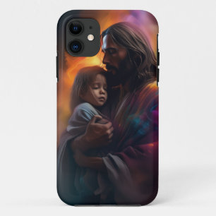 子どもを持つイエス様が心地よい iPhone 11 ケース