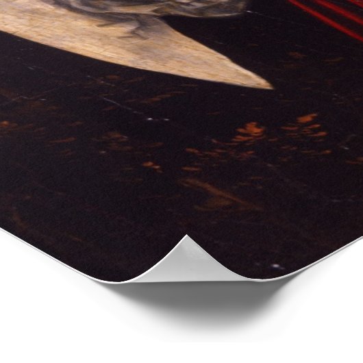 子どもを持つ若い母親 ポスター (角)