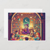 子どもを職場に連れて行く シーズンポストカード (正面/裏面)