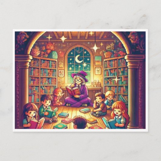 子どもを職場に連れて行く シーズンポストカード (正面)