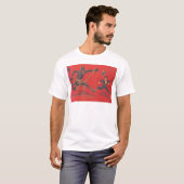 子どもを追いかけるクランプス Tシャツ (正面フル)